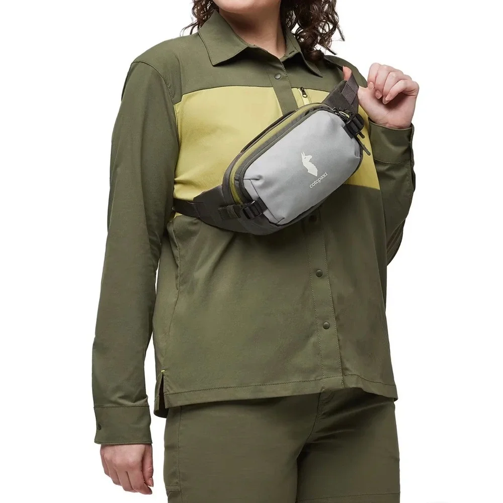 Cotopaxi Allpa X 1.5L Hip Pack Smoke/Cinder Waist Bag Crossbody New Men/Women